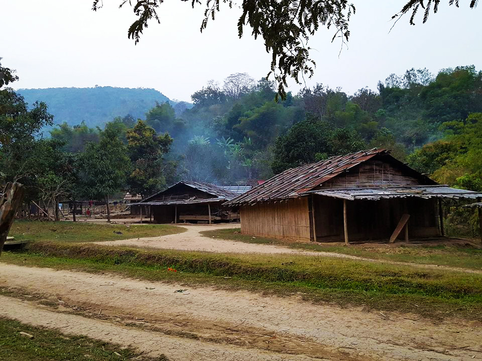 trekking in laos