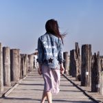 Mandalay. Ubein bridge sunset